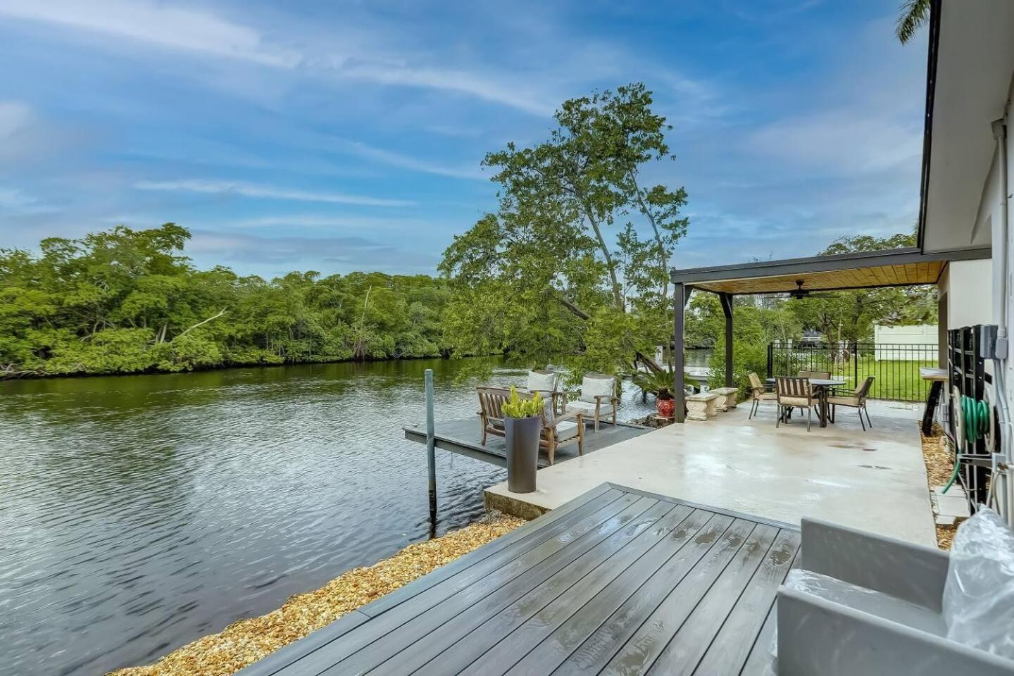Apartament Waterfront Deck Pool Kayak Fort Lauderdale Zewnętrze zdjęcie