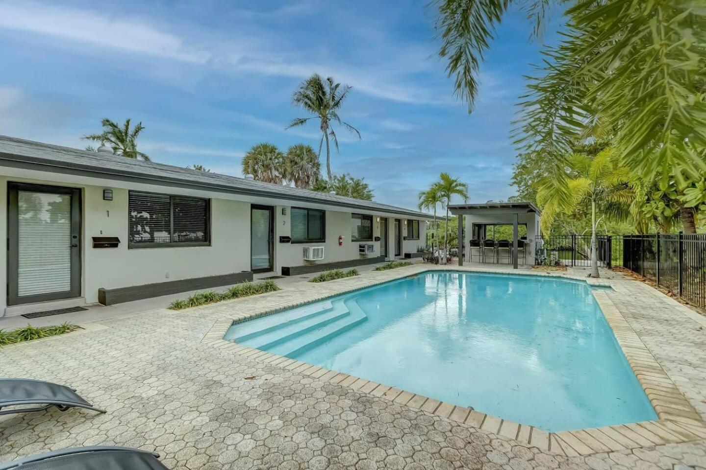 Apartament Waterfront Deck Pool Kayak Fort Lauderdale Zewnętrze zdjęcie